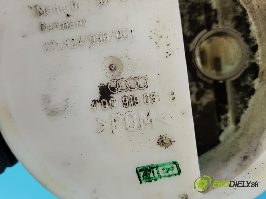 Audi A8 D2 1994-2002 4.2 V8 299KM automatic 220 kW 4172 cm3 4- snímač úroveň: palivo 4D0919051B (Snímač)
