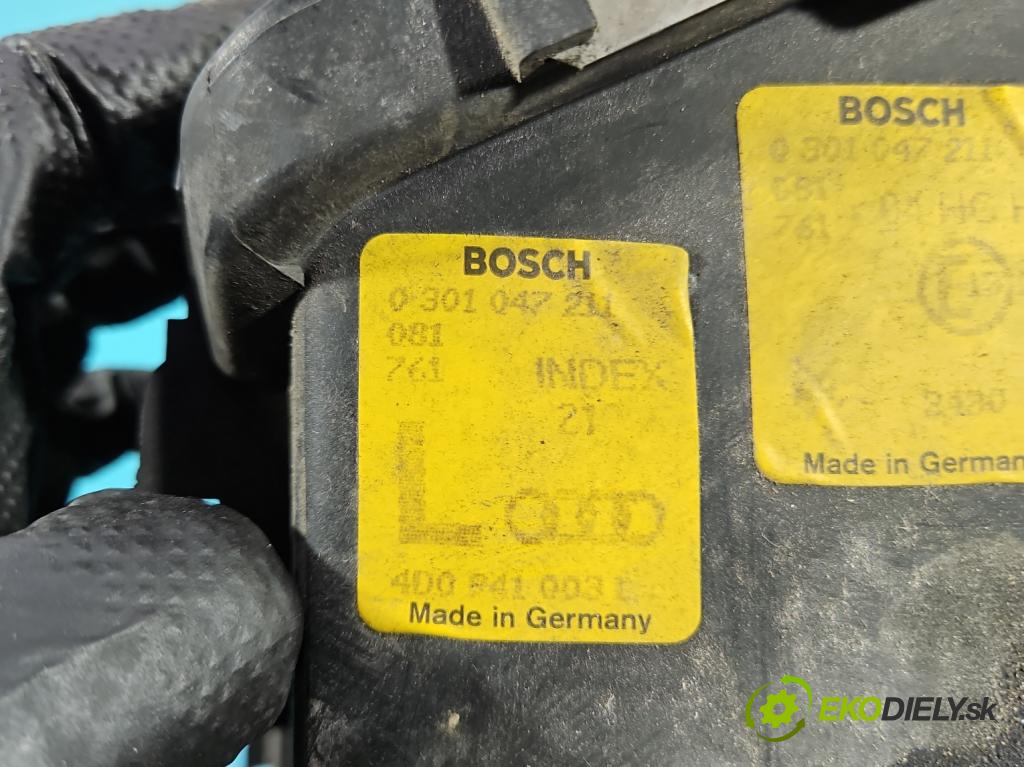 Audi A8 D2 1994-2002 4.2 V8 299KM automatic 220 kW 4172 cm3 4- světlo levý 4D0941003L (Klika dveří ostatní)