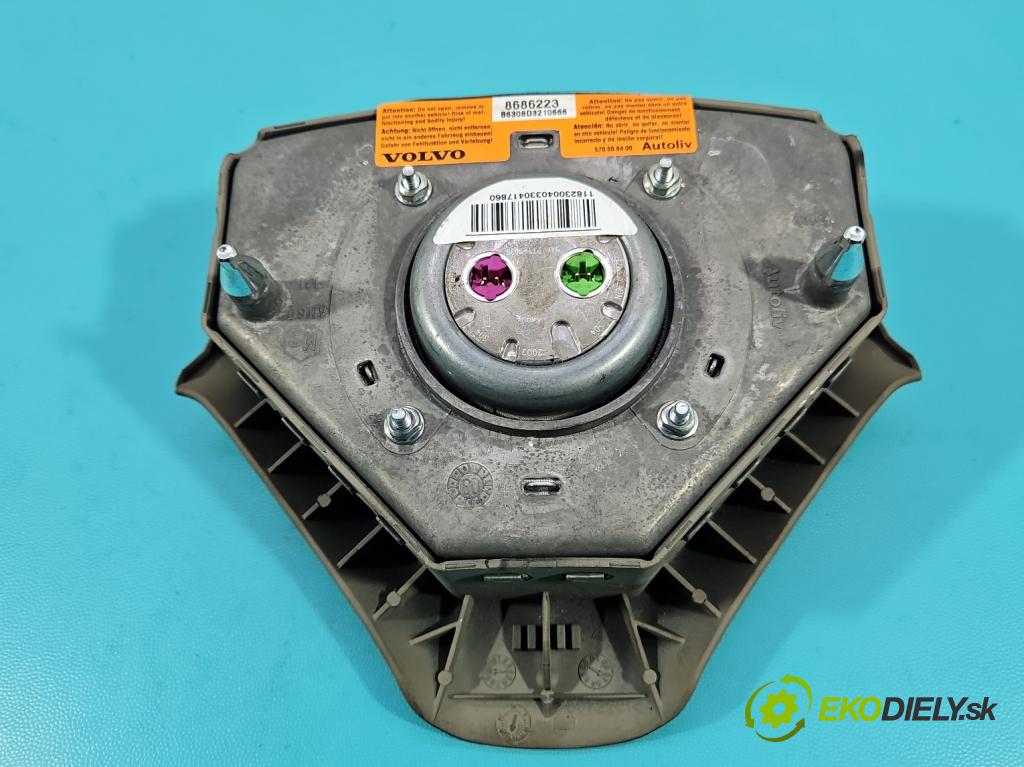 Volvo XC90 I 2002-2014 2.9 T6 272 HP automatic 200 kW 2922 cm3 5- airbag vzduch: Řidiči: 8686223 (Airbag)
