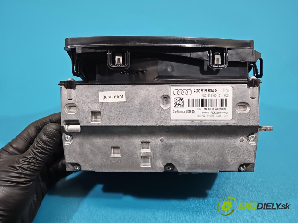 Audi A6 C7 2011-2018 3.0 TDI 204 HP automatic 150 kW 2967 cm3 5- Zobrazit: 4G0919604G (Prístrojová doska)