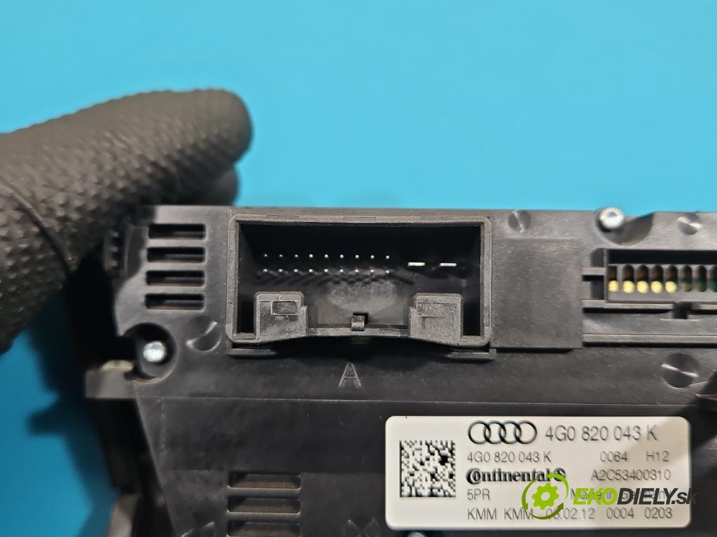 Audi A6 C7 2011-2018 3.0 TDI 204 HP automatic 150 kW 2967 cm3 5- panel kúrenia 4G0820043K