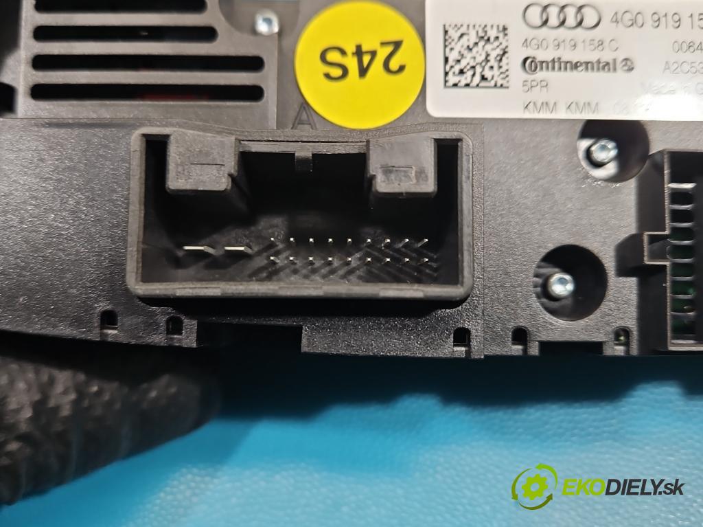 Audi A6 C7 2011-2018 3.0 TDI 204 HP automatic 150 kW 2967 cm3 5- panel kúrenia 4G0919158C