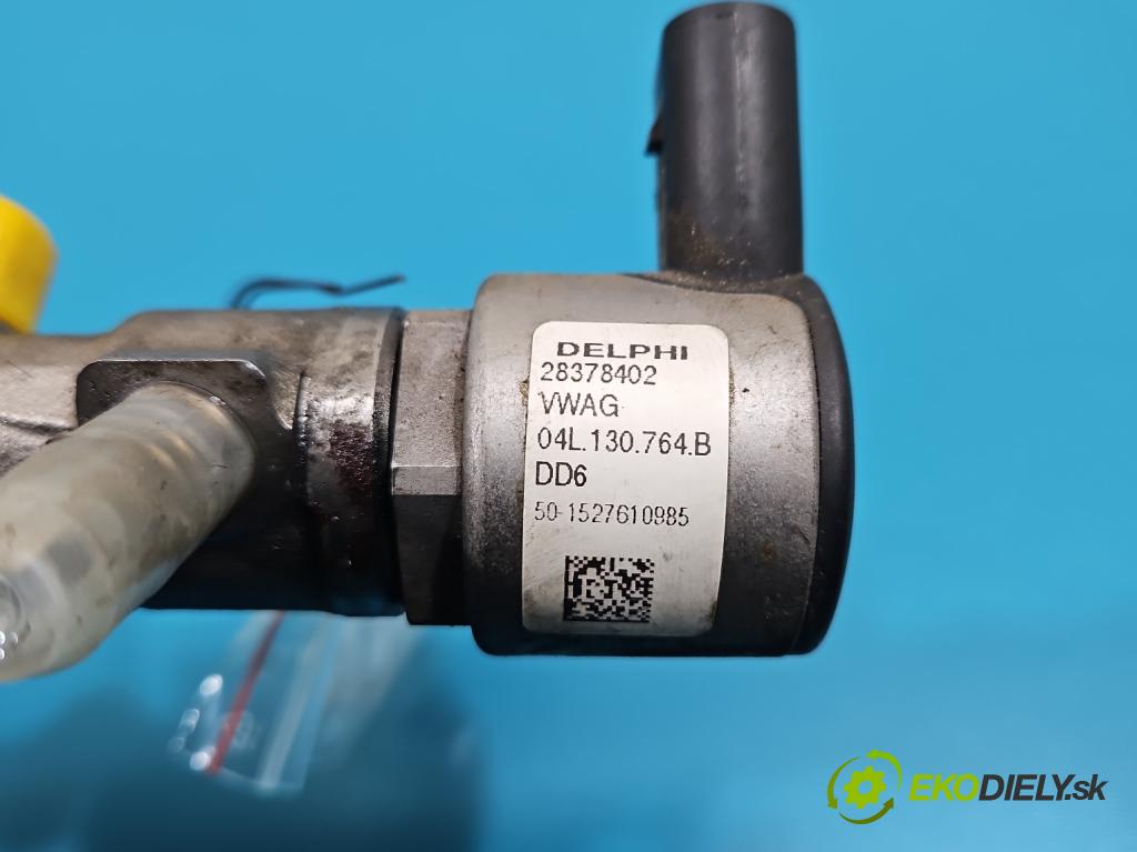 Skoda Octavia III 2013- 1.6 TDI 110 HP manual 81 kW 1598 cm3 5- lišta vstrekovacia 04L130089F (Vstrekovacia lišta)