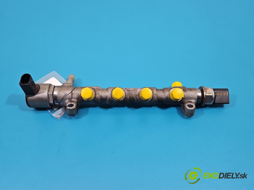 Skoda Octavia III 2013- 1.6 TDI 110 HP manual 81 kW 1598 cm3 5- lišta vstrekovacia 04L130089F (Vstrekovacia lišta)