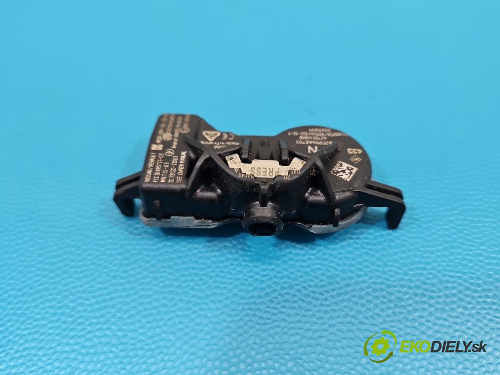 Renault Kadjar 2015-2022 1.3 140 HP automatic 103 kW 1332 cm3 5- snímač tlak: pneumatika A2C99668705 (Snímač tlaku v pneumatike)