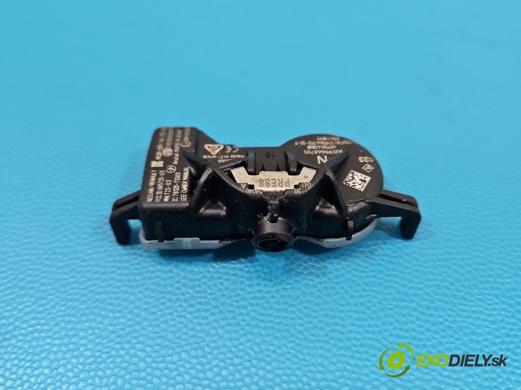 Renault Kadjar 2015-2022 1.3 140 HP automatic 103 kW 1332 cm3 5- snímač tlak: pneumatika A2C99668705 (Snímač tlaku v pneumatike)