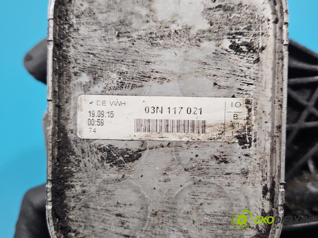 Skoda Octavia III 2013- 1.6 TDI 110 HP manual 81 kW 1598 cm3 5- Základ: filtra oleja: 03N117021 (Obal olejového filtra)