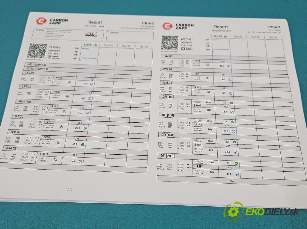 Skoda Octavia III 2013- 1.6 TDI 110 HP manual 81 kW 1598 cm3 5- vstrek 28370681 (Vstrekovač paliva)