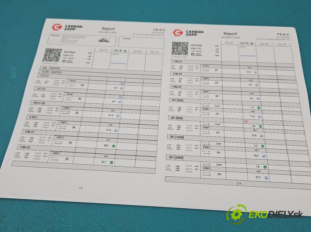 Skoda Octavia III 2013- 1.6 TDI 110 HP manual 81 kW 1598 cm3 5- vstrek 28370681 (Vstrekovač paliva)