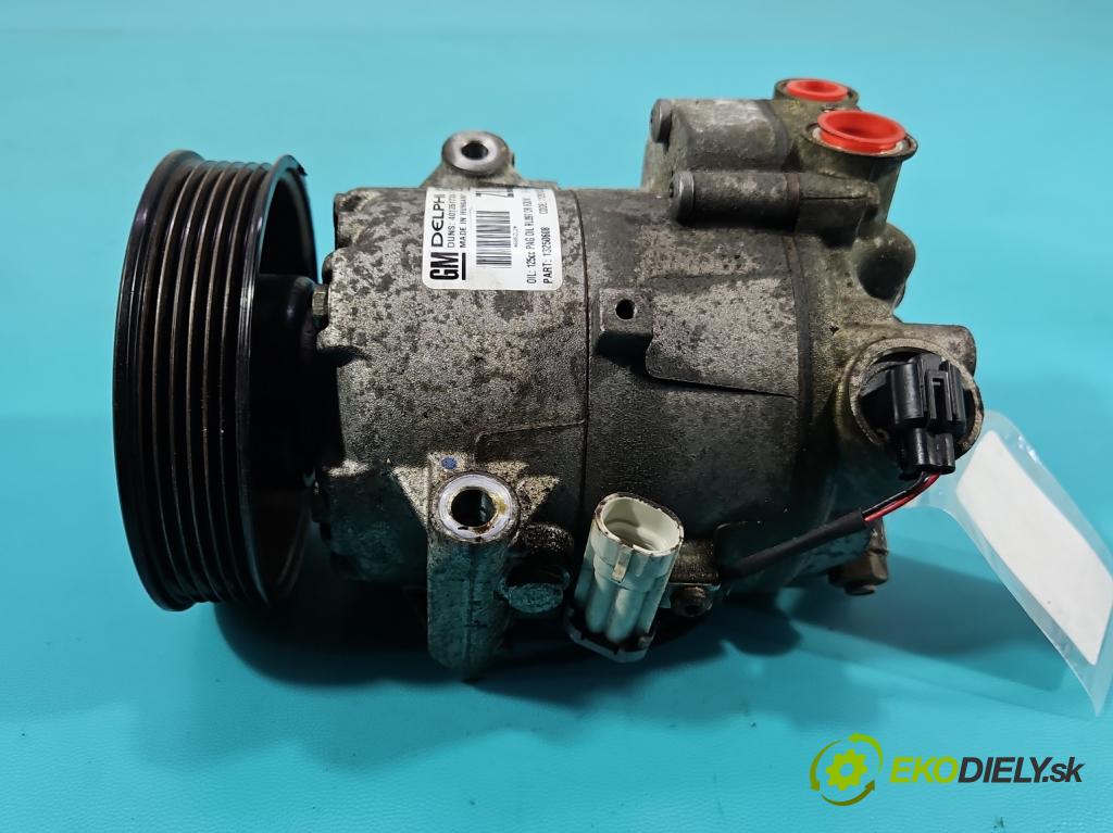 Opel Astra IV 2009-2015 1.4 16V 101 HP manual 74 kW 1398 cm3 5- Kompresor: klimatizácie 401351739 (Kompresor klimatizácie)