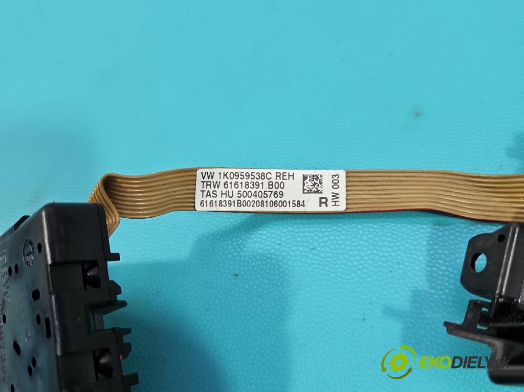 Vw Passat B6 2005-2010 1.9 TDI 105 HP manual 77 kW 1896 cm3 4- prepínač multifunkční: řízení: 1P0959542 (Prepínacie páčky pod volantom)