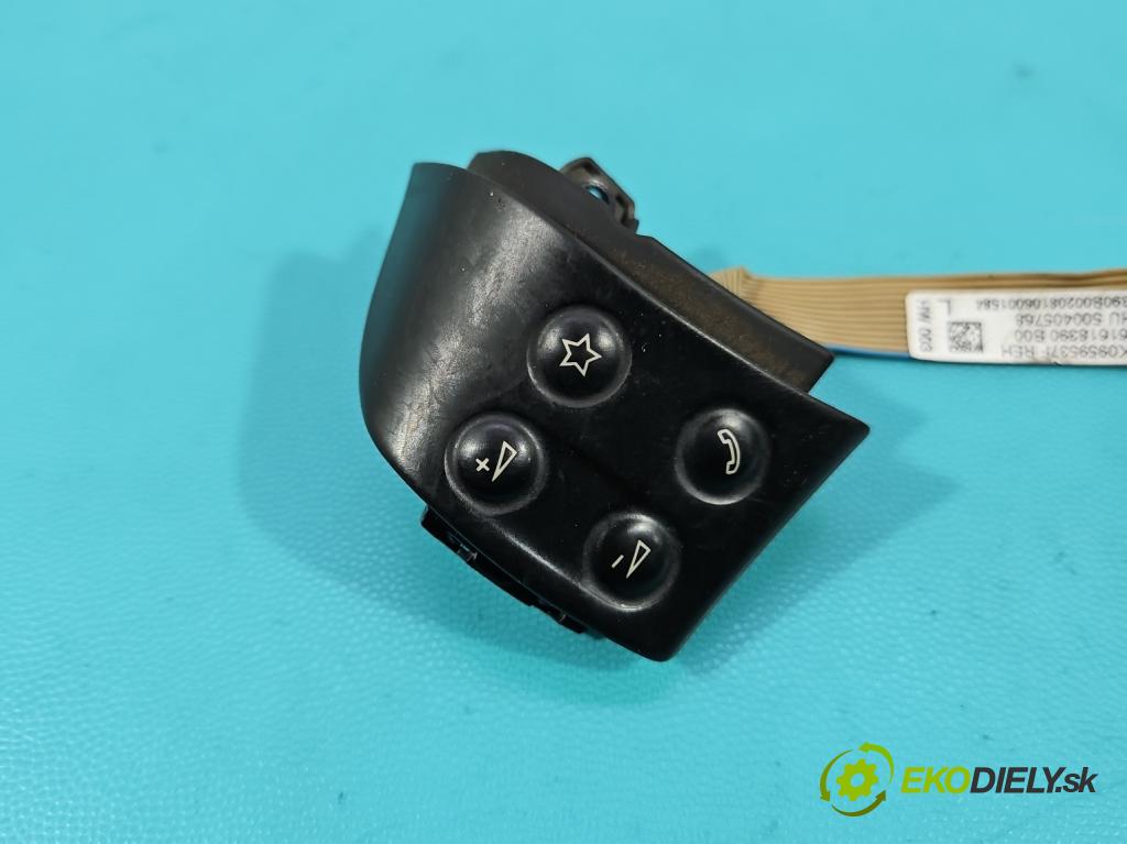 Vw Passat B6 2005-2010 1.9 TDI 105 HP manual 77 kW 1896 cm3 4- prepínač multifunkční: řízení: 1P0959542 (Prepínacie páčky pod volantom)
