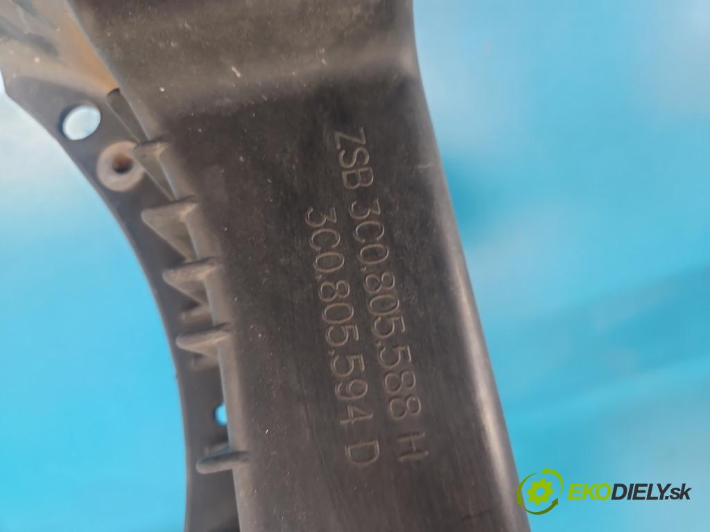 Vw Passat B6 2005-2010 1.9 TDI 105 hp manual 77 kW 1896 cm3 4- stěna přední  (Přední výztuha)