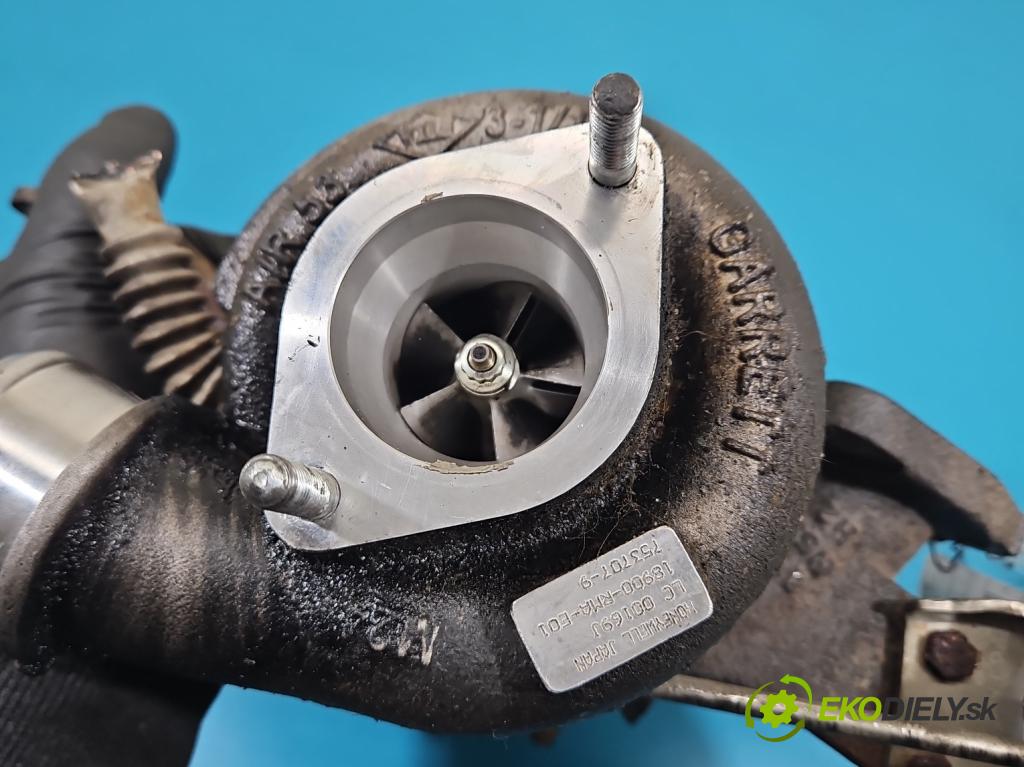 Honda Fr-v 2.2 i-CTDi 140 HP manual 103 kW 2204 cm3 5- turbodúchadlo, turbo 753707-9 (Turbodúchadlo (kompletné))