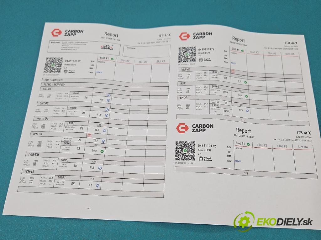 Honda Fr-v 2.2 i-CTDi 140 HP manual 103 kW 2204 cm3 5- vstrek 0445110172 (Vstrekovač paliva)