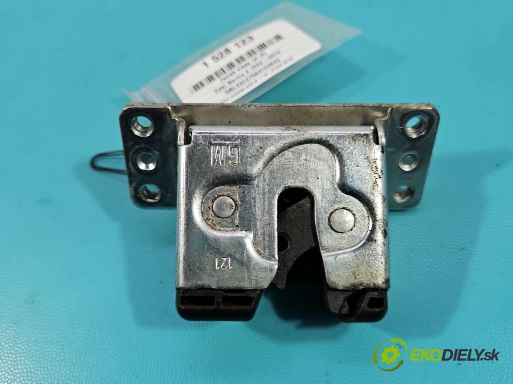 Opel Meriva A 2002-2010 1.6 16v 101 hp manual 74 kW 1598 cm3 5- zámek kufrových dveří zadní 
