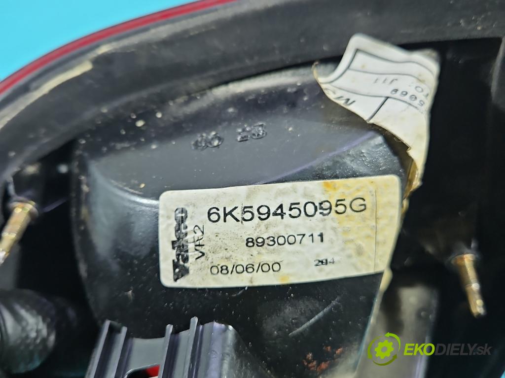 Seat Cordoba I 1993-2002 1.6 MNOHO: 75 hp manual 55 kW 1598 cm3 4- světlo zadní levé 6K5945095G (Klika dveří ostatní)