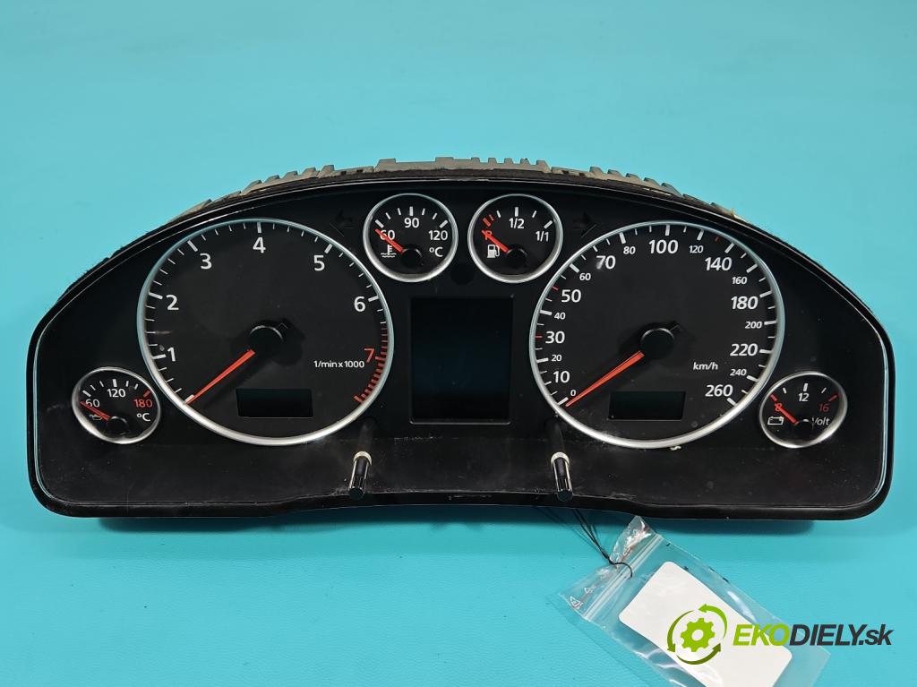 Audi A6 C5 1997-2004 1.8 T 150 HP manual 110 kW 1781 cm3 5- prístrojovka/ budíky 4B0920933J (Prístrojová doska)