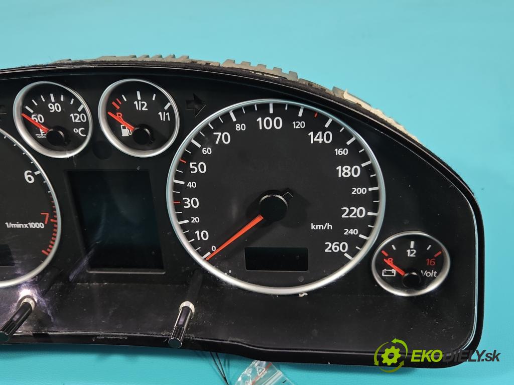 Audi A6 C5 1997-2004 1.8 T 150 HP manual 110 kW 1781 cm3 5- prístrojovka/ budíky 4B0920933J (Prístrojová doska)