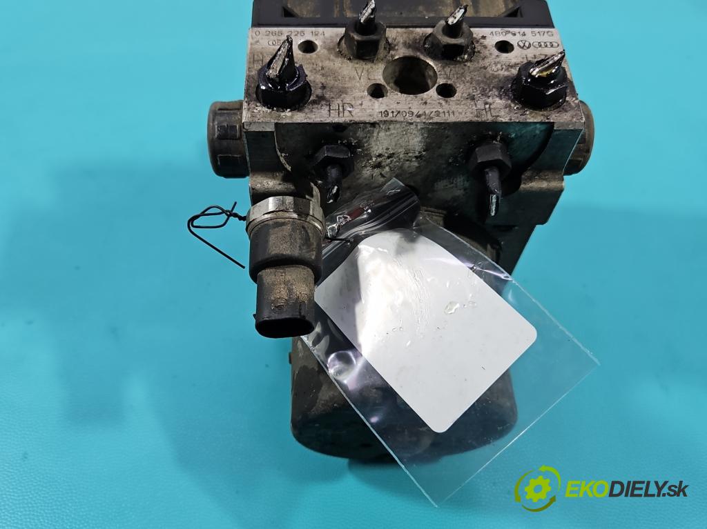 Audi A6 C5 1997-2004 1.8 T 150 hp manual 110 kW 1781 cm3 5- čerpadlo abs 0265225124 (Pumpa ABS)