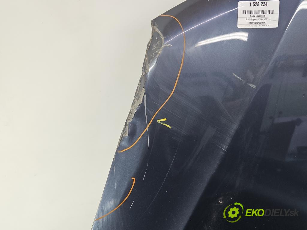 Skoda Superb II 2008-2015 2.0 TDI 170 hp automatic 125 kW 1968 cm3 5- kapota přední
