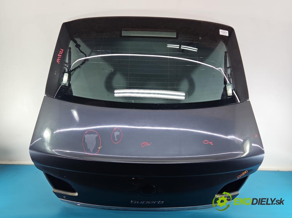 Skoda Superb II 2008-2015 2.0 TDI 170 hp automatic 125 kW 1968 cm3 5- zadní kufrové dveře  (Zadní kapota (kufr))