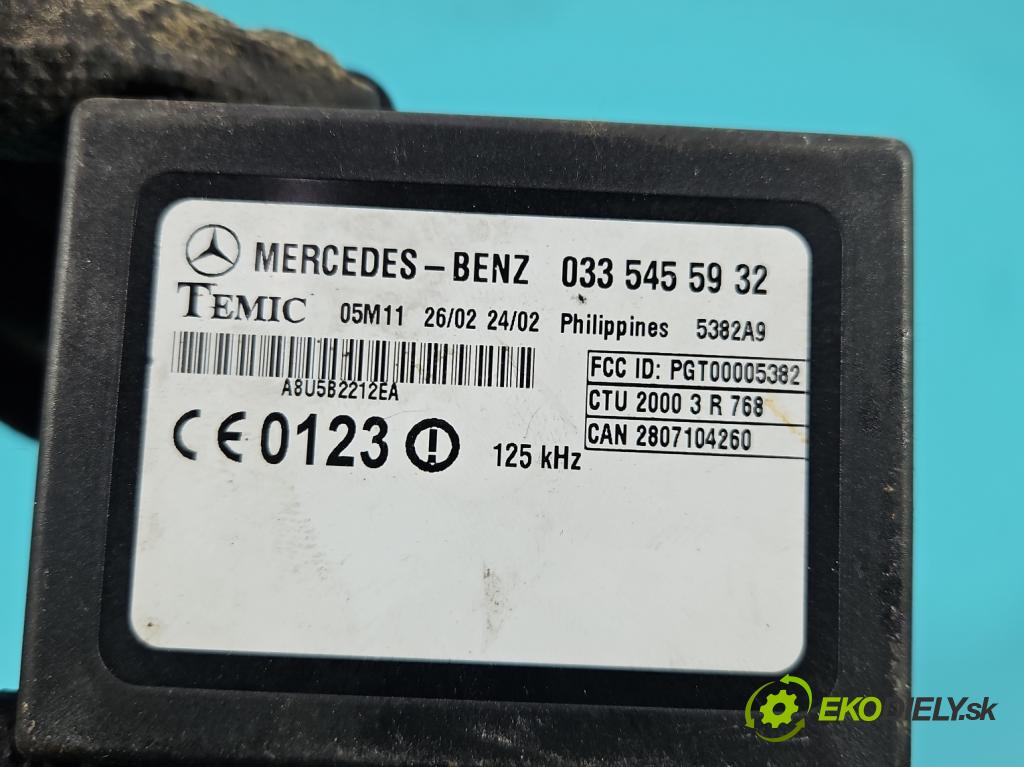Mercedes Sprinter I 1995-2006 2.7 CDI 156 HP automatic 115 kW 2685 cm3 5- riadiaca jednotka motora 0281011753
