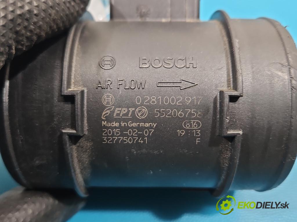 Fiat Freemont 2.0 JTD 170 HP automatic 125 kW 1956 cm3 5- průtokoměr: 0281002917 (Váha vzduchu)