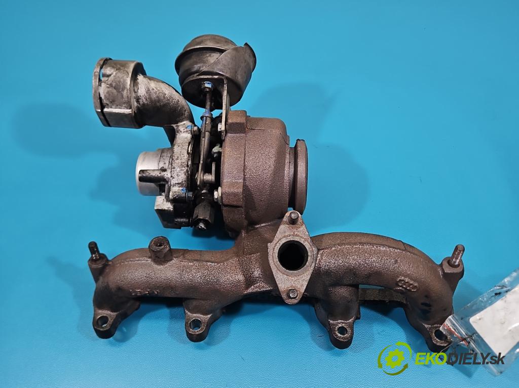 Vw Passat B6 2005-2010 1.9 TDI 105 HP manual 77 kW 1896 cm3 4- turbodúchadlo, turbo 751851-3 (Turbodúchadlo (kompletné))