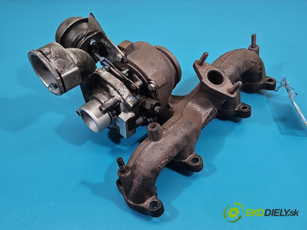 Vw Passat B6 2005-2010 1.9 TDI 105 HP manual 77 kW 1896 cm3 4- turbodúchadlo, turbo 751851-3 (Turbodúchadlo (kompletné))