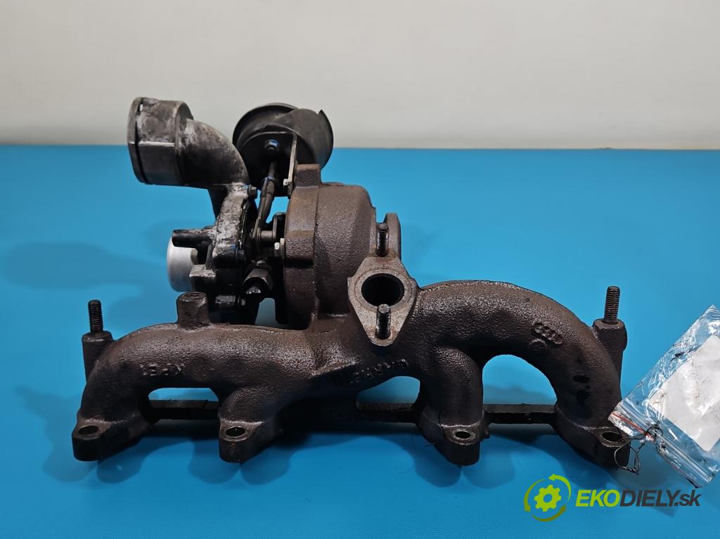 Vw Passat B6 2005-2010 1.9 TDI 105 HP manual 77 kW 1896 cm3 4- turbodúchadlo, turbo 751851-3 (Turbodúchadlo (kompletné))