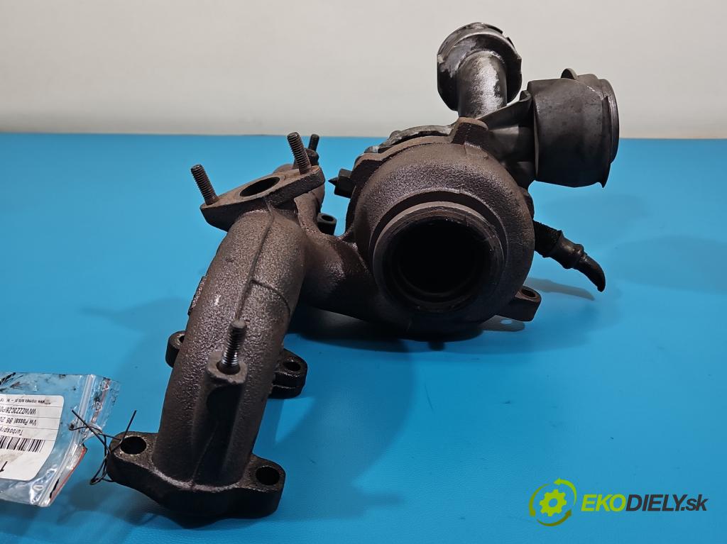 Vw Passat B6 2005-2010 1.9 TDI 105 HP manual 77 kW 1896 cm3 4- turbodúchadlo, turbo 751851-3 (Turbodúchadlo (kompletné))