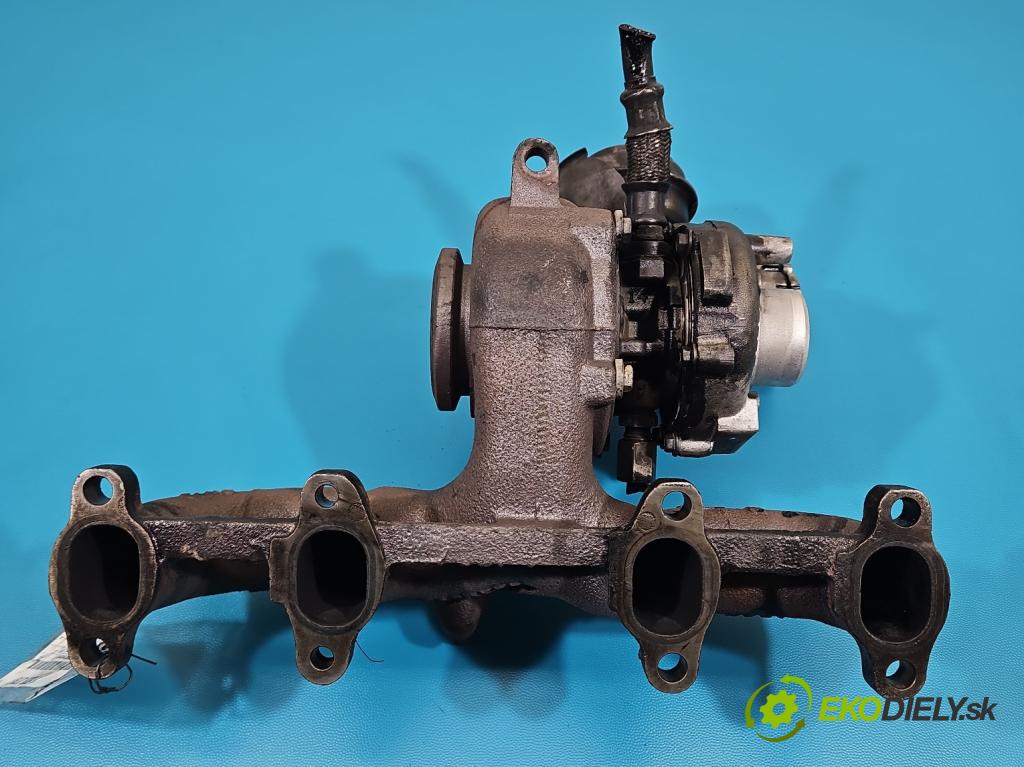 Vw Passat B6 2005-2010 1.9 TDI 105 HP manual 77 kW 1896 cm3 4- turbodúchadlo, turbo 751851-3 (Turbodúchadlo (kompletné))