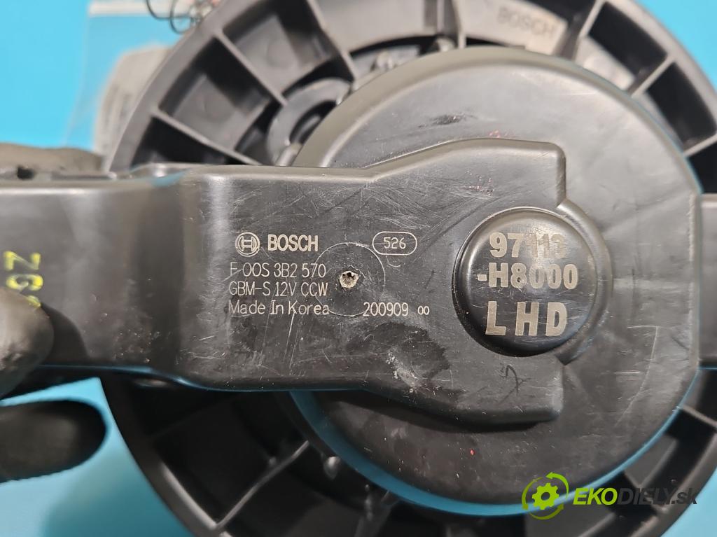 Kia Rio IV 2016-2023 1.2 16V 84KM manual 61.8 kW 1197 cm3 5- ventilátor vzduchu 97113-H8000