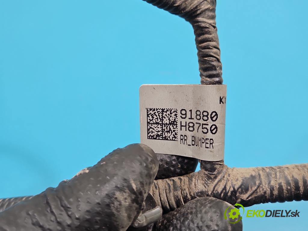 Kia Rio IV 2016-2023 1.2 16V 84KM manual 61.8 kW 1197 cm3 5- Balíček: nárazníku zadní 91880-H8750