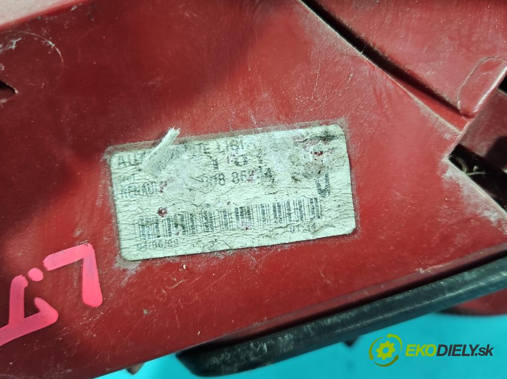 Renault Clio III 2005-2012 1.5 dci 68 HP manual 50 kW 1461 cm3 5- svetlo / reflektor zadné ľavé 8200886944 (Kľučka dverí ostatné)