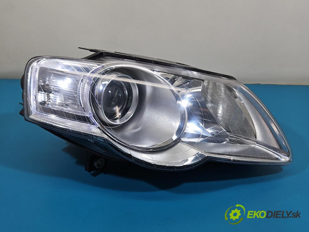 Vw Passat B6 2005-2010 1.9 TDI 105 HP manual 77 kW 1896 cm3 4- Reflektor: pravý  (Svetlo predné pravé)