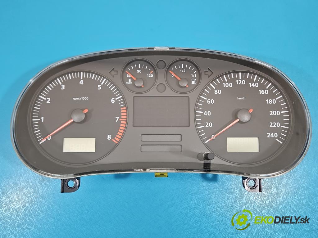 Seat Leon I 1999-2005 1.6 16v 105 HP manual 77 kW 1598 cm3 5- prístrojovka/ budíky W01M0920822A (Prístrojová doska)