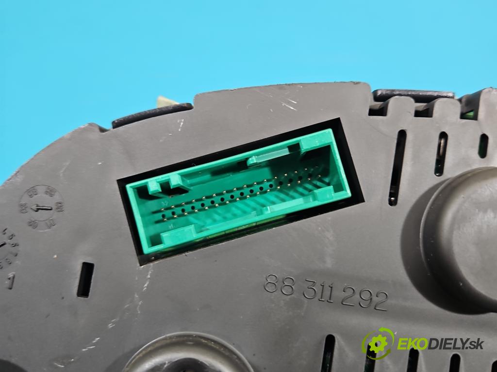 Seat Leon I 1999-2005 1.6 16v 105 HP manual 77 kW 1598 cm3 5- prístrojovka/ budíky W01M0920822A (Prístrojová doska)