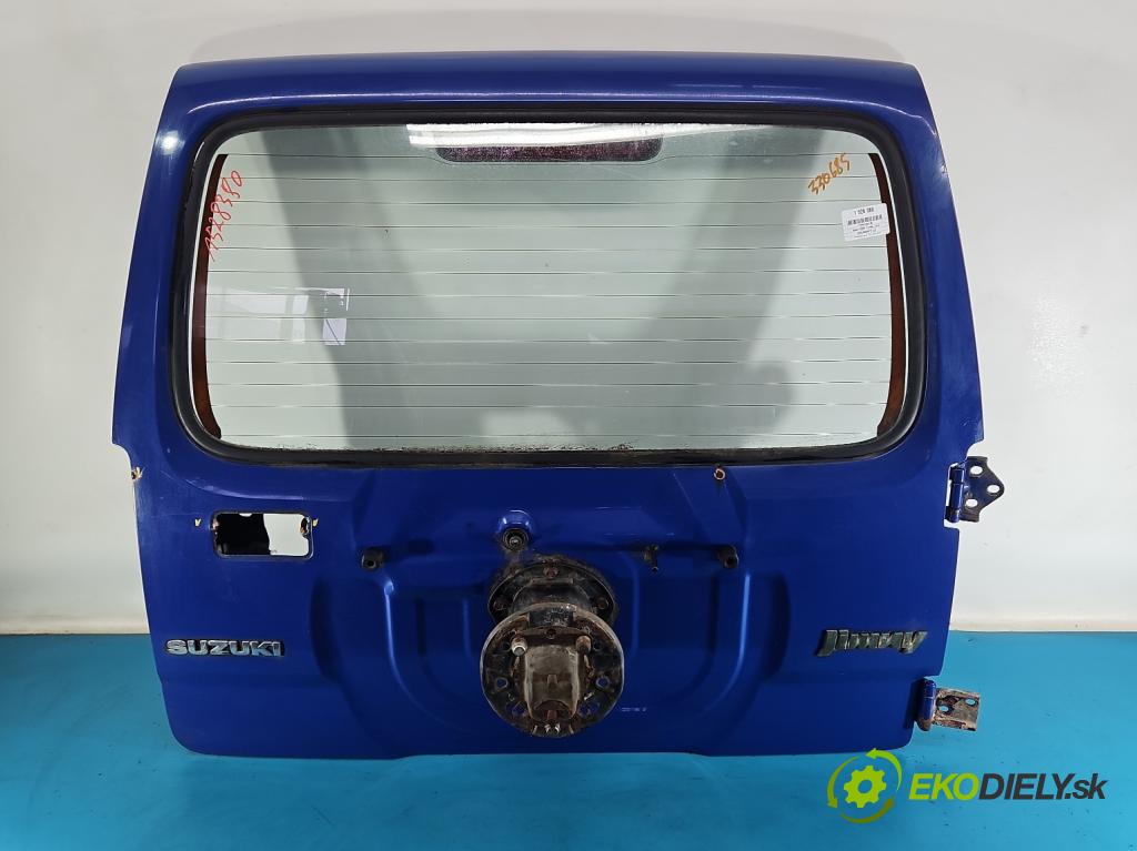 Suzuki JIMNY III 1998-2018 1.3 16V VVT 80 hp manual 59 kW 1298 cm3 3- zadní kufrové dveře  (Zadní kapota (kufr))