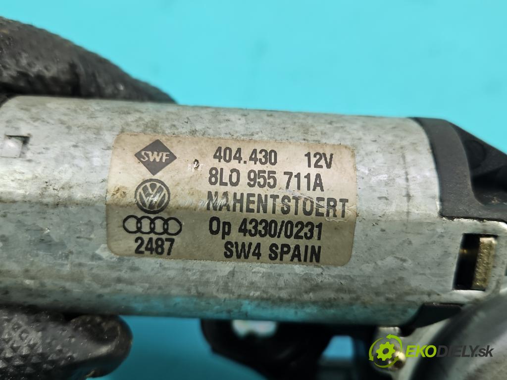 Audi A3 8L 1996-2003 1.6 sr 101 HP manual 74 kW 1595 cm3 3- motor stieračov zadné 8L0955711A