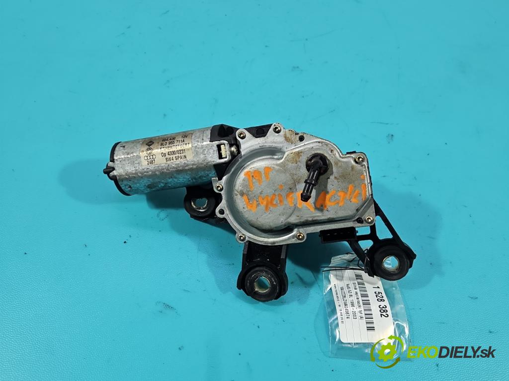 Audi A3 8L 1996-2003 1.6 sr 101 HP manual 74 kW 1595 cm3 3- motor stieračov zadné 8L0955711A