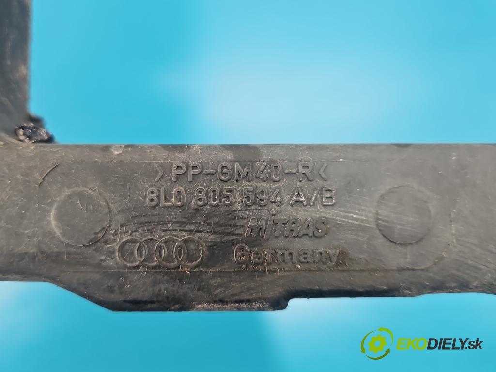 Audi A3 8L 1996-2003 1.6 sr 101 HP manual 74 kW 1595 cm3 3- pas predný 8L0805594 (Výstuha predná)