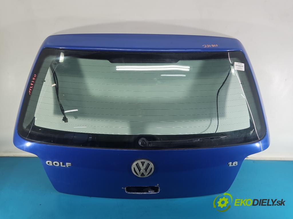 Vw Golf IV 1997-2003 1.6 SR 101 HP manual 74 kW 1595 cm3 5- zadna kufor  (Kapota zadná (kufor))