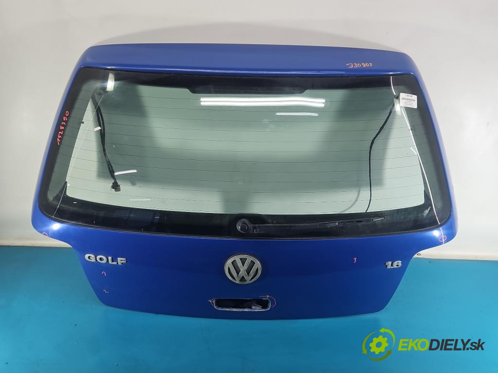 Vw Golf IV 1997-2003 1.6 SR 101 HP manual 74 kW 1595 cm3 5- zadna kufor  (Kapota zadná (kufor))
