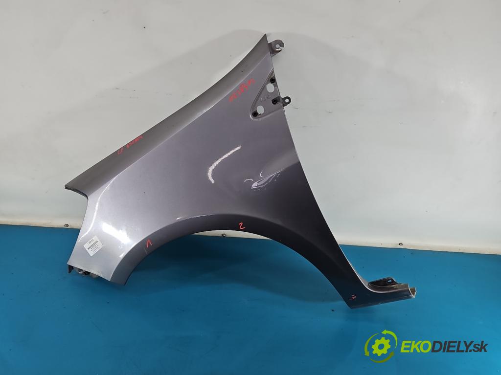 Renault Clio III 2005-2012 1.5 dci 68 HP manual 50 kW 1461 cm3 5- blatník predné ľavý 8200256117 (Blatník predný ľavý)