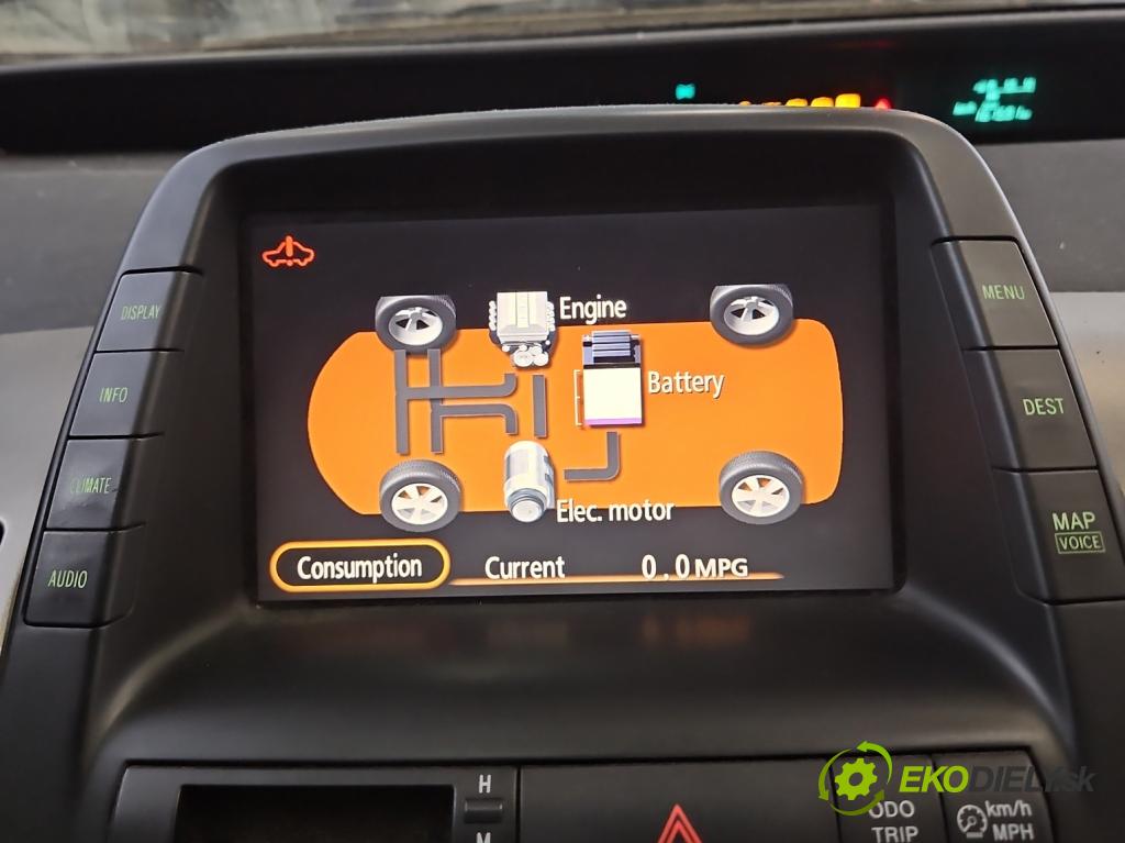 Toyota Prius II XW20 2003-2009 1.5b: 77 HP automatic 57 kW 1497 cm3 5- Zobrazit: 86110-47220 (Prístrojová doska)