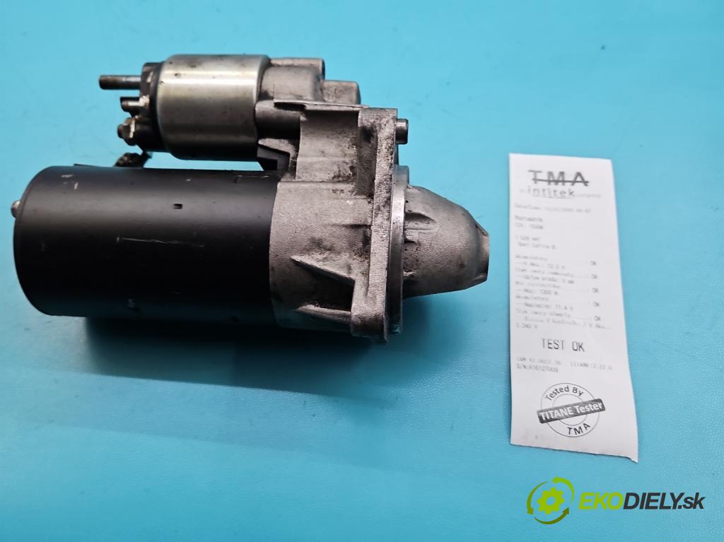 Opel Zafira B 2005-2014 1.9 CDTI 120 hp manual 88 kW 1910 cm3 5- startér:  (Startér)