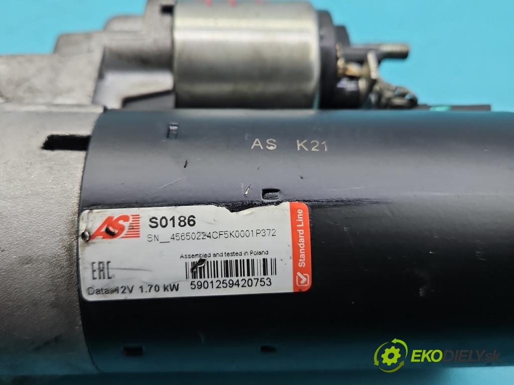 Opel Zafira B 2005-2014 1.9 CDTI 120 hp manual 88 kW 1910 cm3 5- startér:  (Startér)