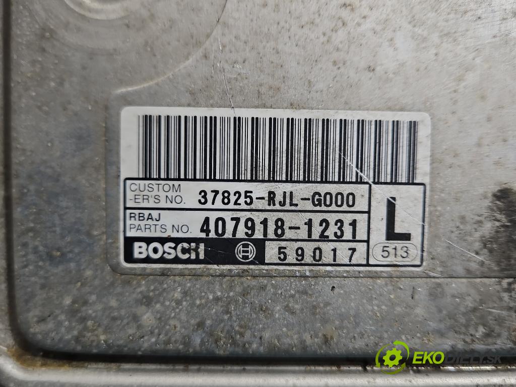 Honda Fr-v 2.2 i-CTDi 140 HP manual 103 kW 2204 cm3 5- riadiaca jednotka motora 0281012250